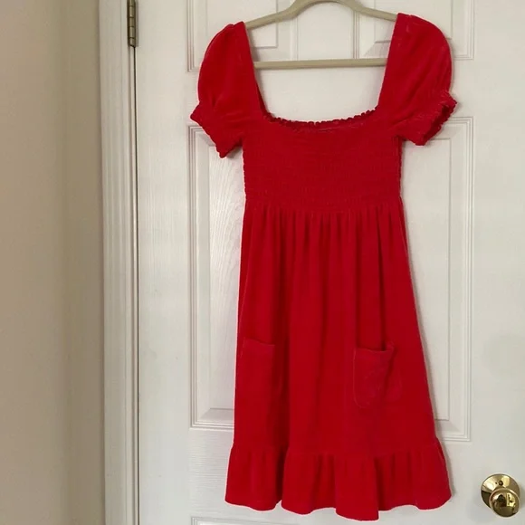 open lace back dress Juicy Couture Size 6M Orange LOVE Cotton Infant Girls Dress Casual   2ndchild